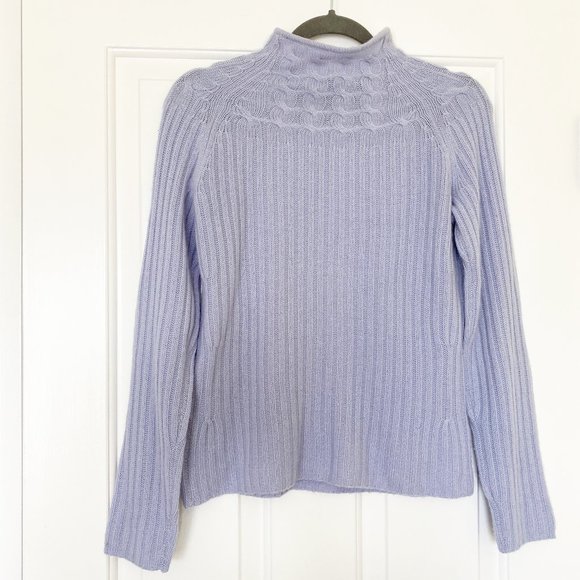 Periwinkle cashmere sweater Clearance